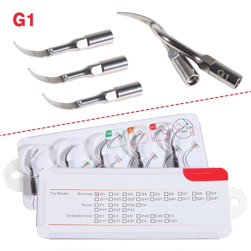 Dental Ultrasonic Piezo Scaler Tips Scaling Tip Fit Woodpecker EMS G1