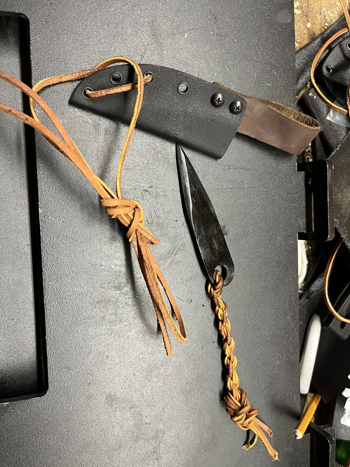 Japanese Throwing Knife Neck Knife