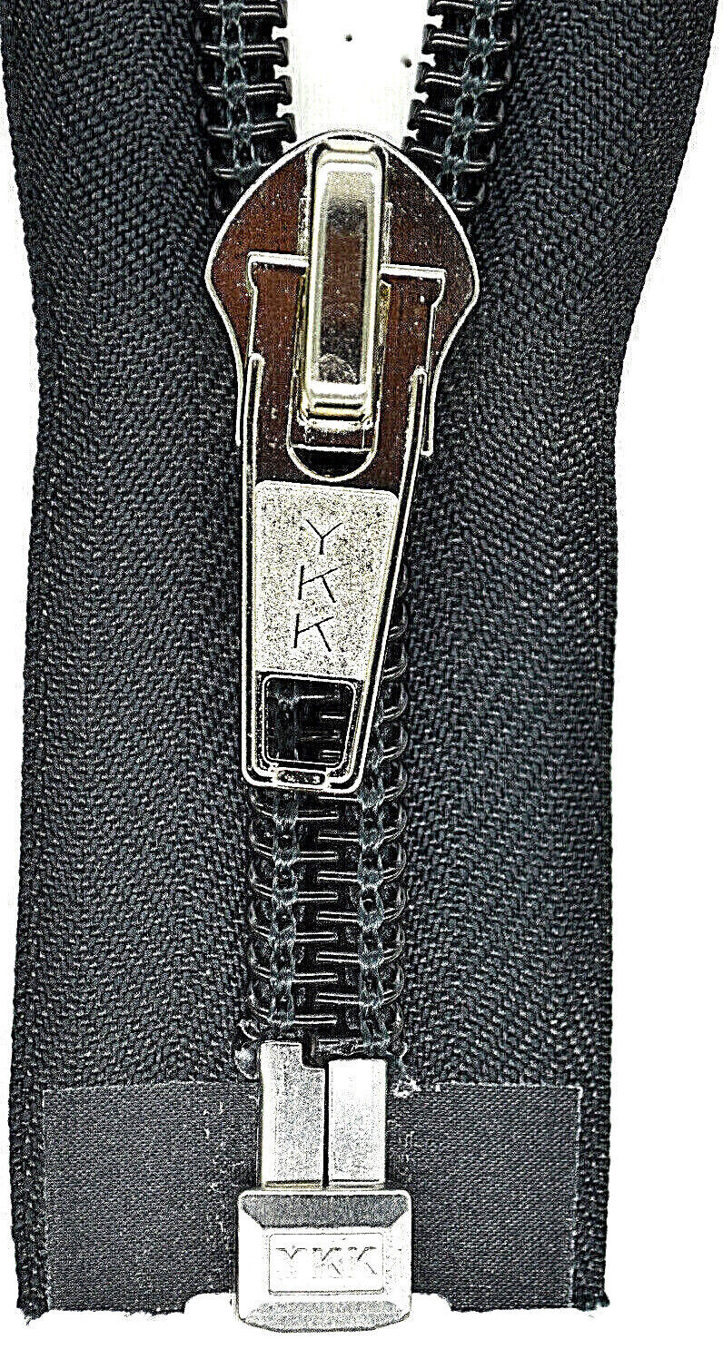 YKK 1 Way Spiral 10 Mm 580 Black 80 - 300 Cm A Automatic Slider Divisible