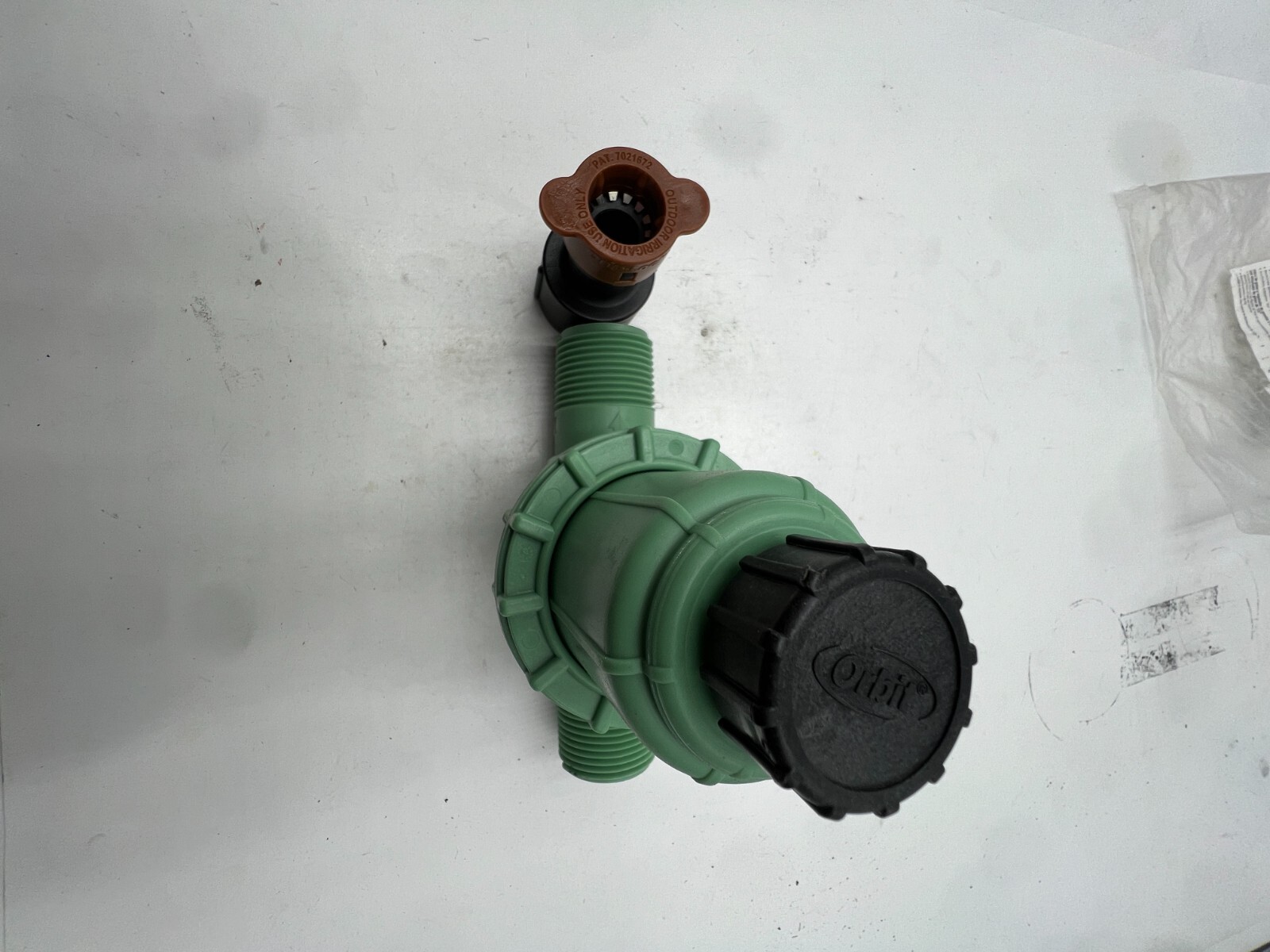Orbit 2-in-1 Drip Irrigation Filter & Pressure Regulator 1/2" Drip Lock Adapter