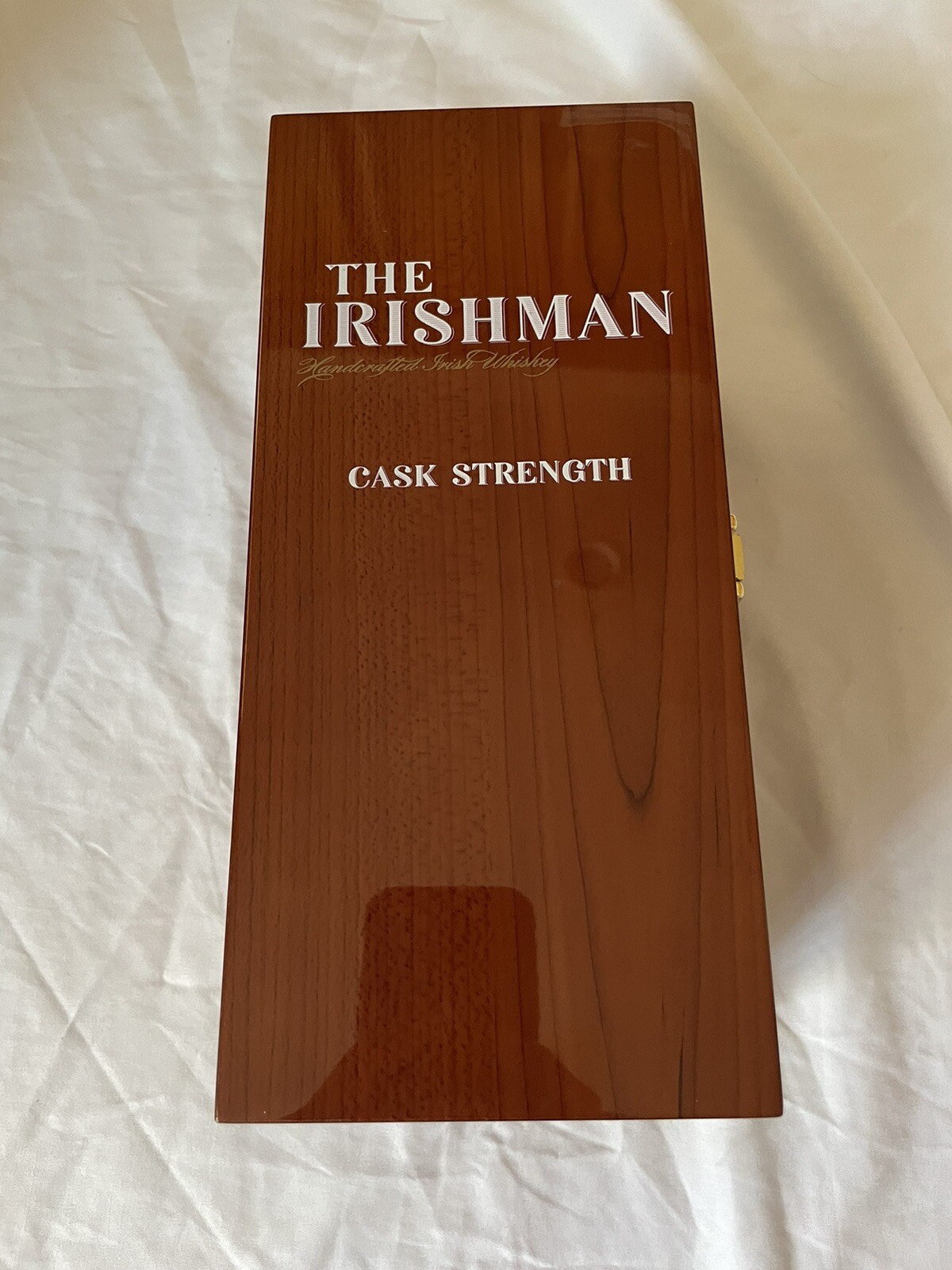 The Irishman Whiskey Cask Strength Lacquered Box With Paper EUC