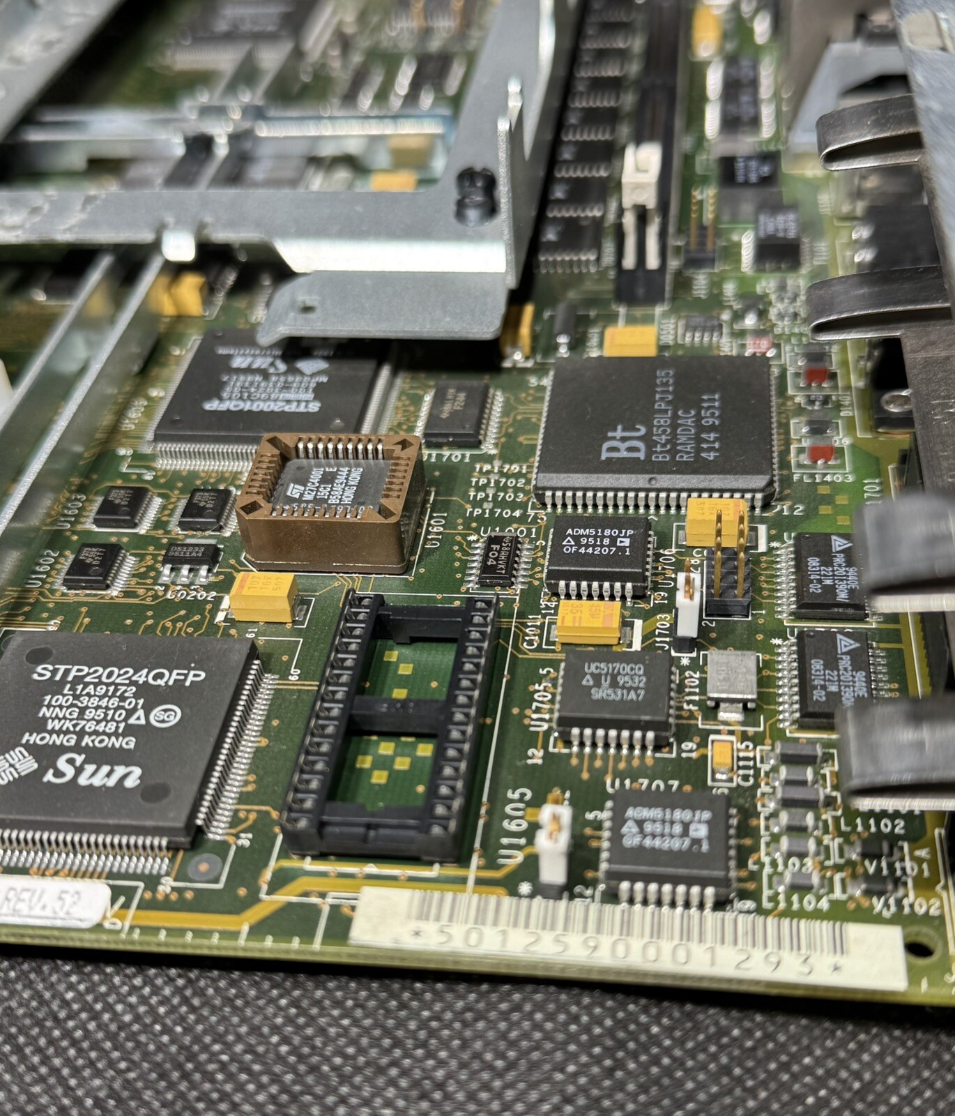 501-2928 Sun SPARCstation 4 85MHz CPU Motherboard SPARC 4, SS4, Vintage Sun