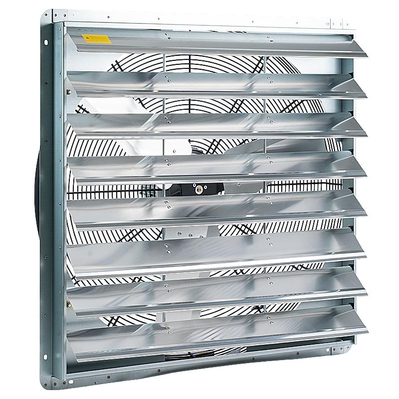 ACIQ 30” Shutter Wall Exhaust Fan Direct Drive 7207 CFM 120 Volts 1 Phase