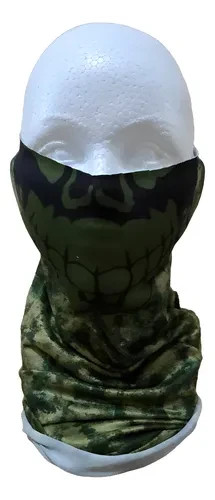 Balaclava Sedena T3 Calavera Verde Musgo T3 Unitalla Mexicano