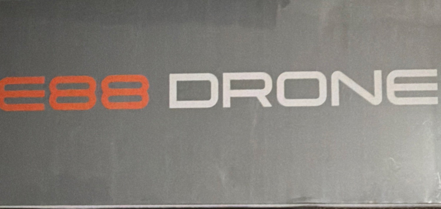 E88 Foldable Quadcopter Drone with Camera, Obstacle Avoidance, Black
