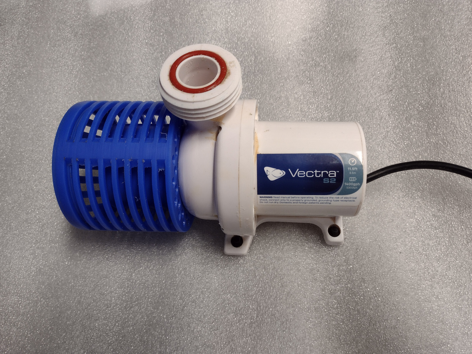 Vectra S2 Aquarium Sump Pump Strainer Filter Guard Slim