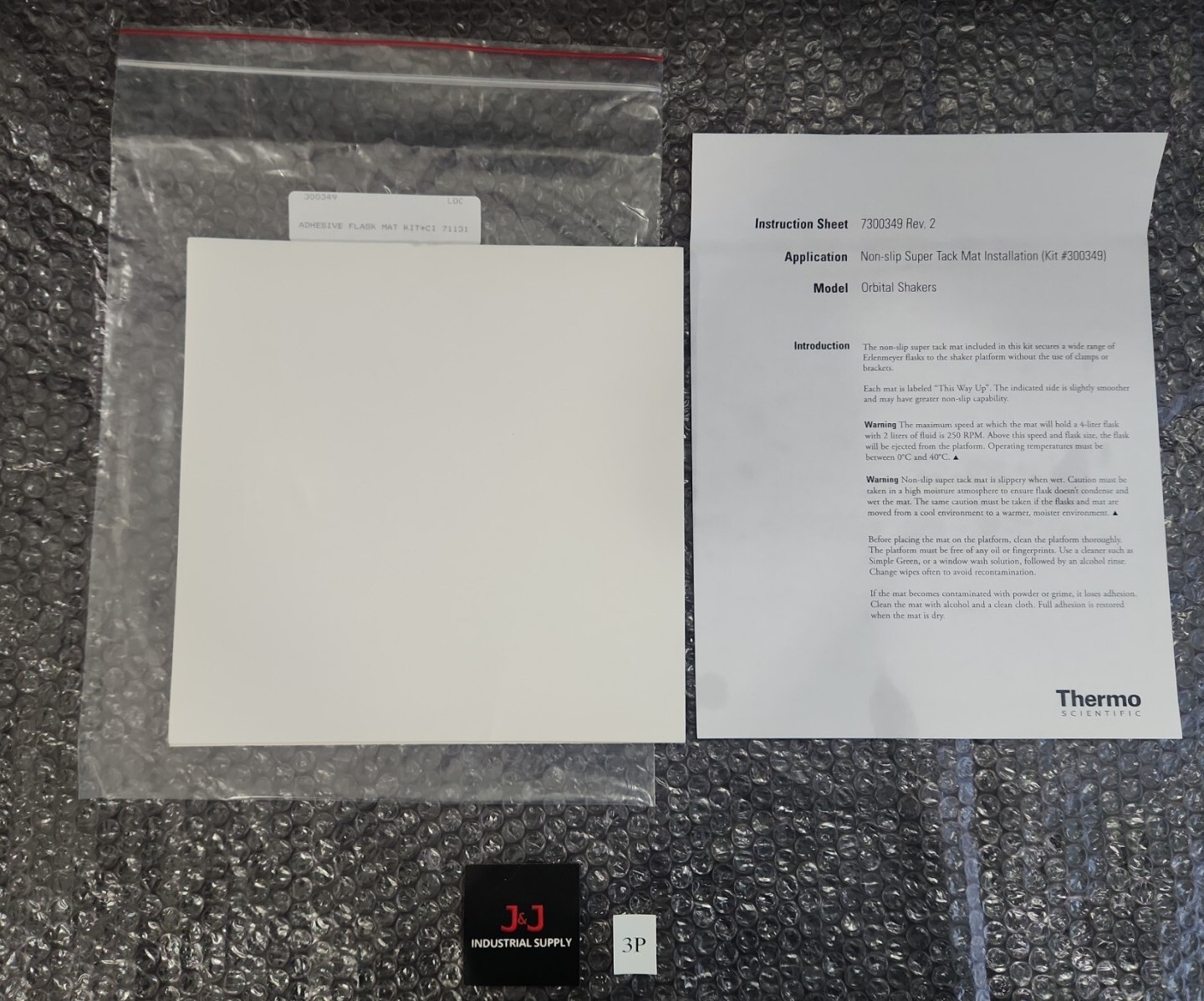 🆕️ Thermo Scientific Non-slip Super Tack Mat 300349 9"x9"⚡️🇺🇸 SHIP+WARRANTY