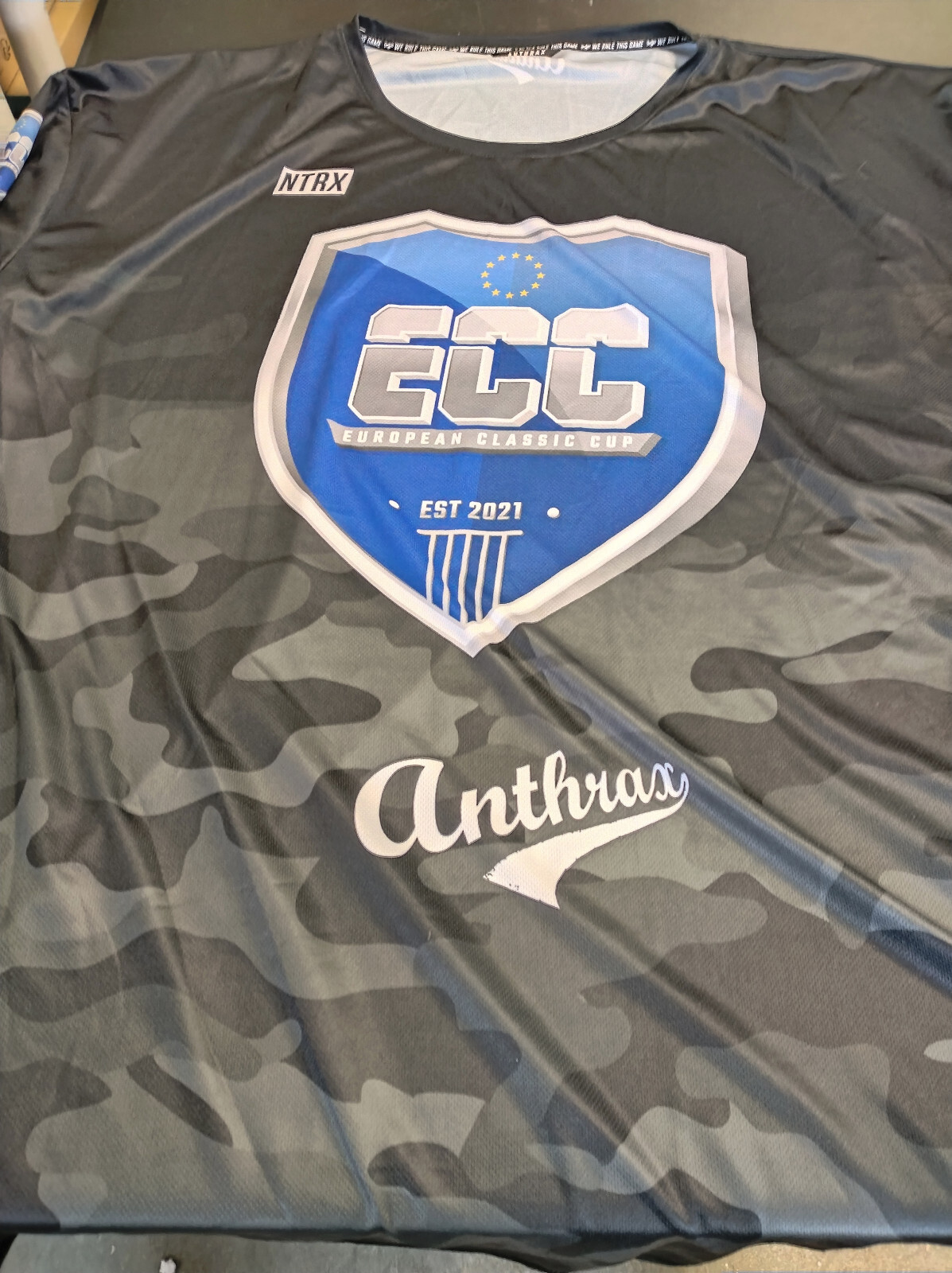 Anthrax Paintball European Classic Cup  2021 Jersey XL