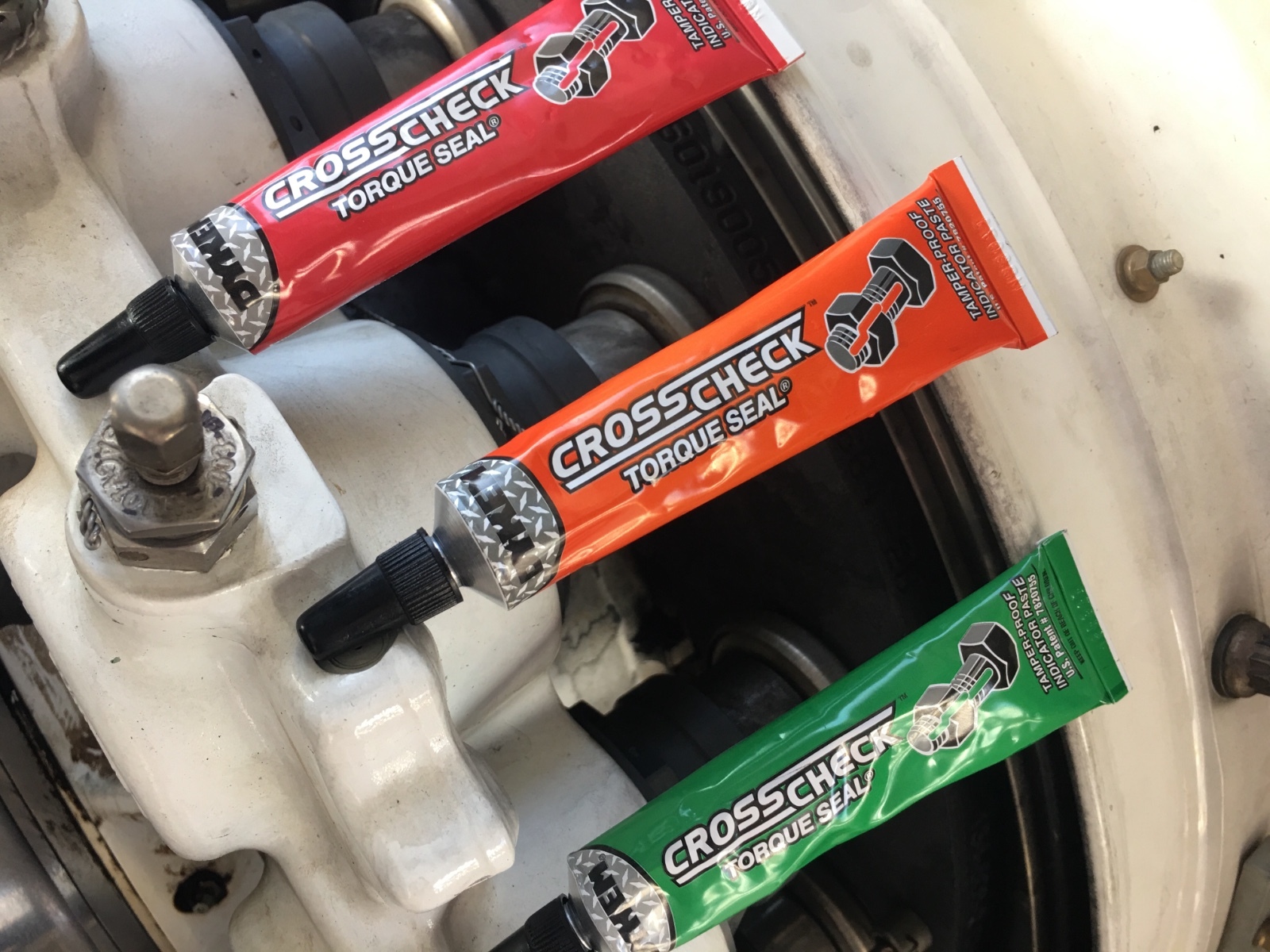 DYKEM CROSS CHECK TORQUE SEAL 3 Pack RED, ORANGE &  GREEN Indication paste