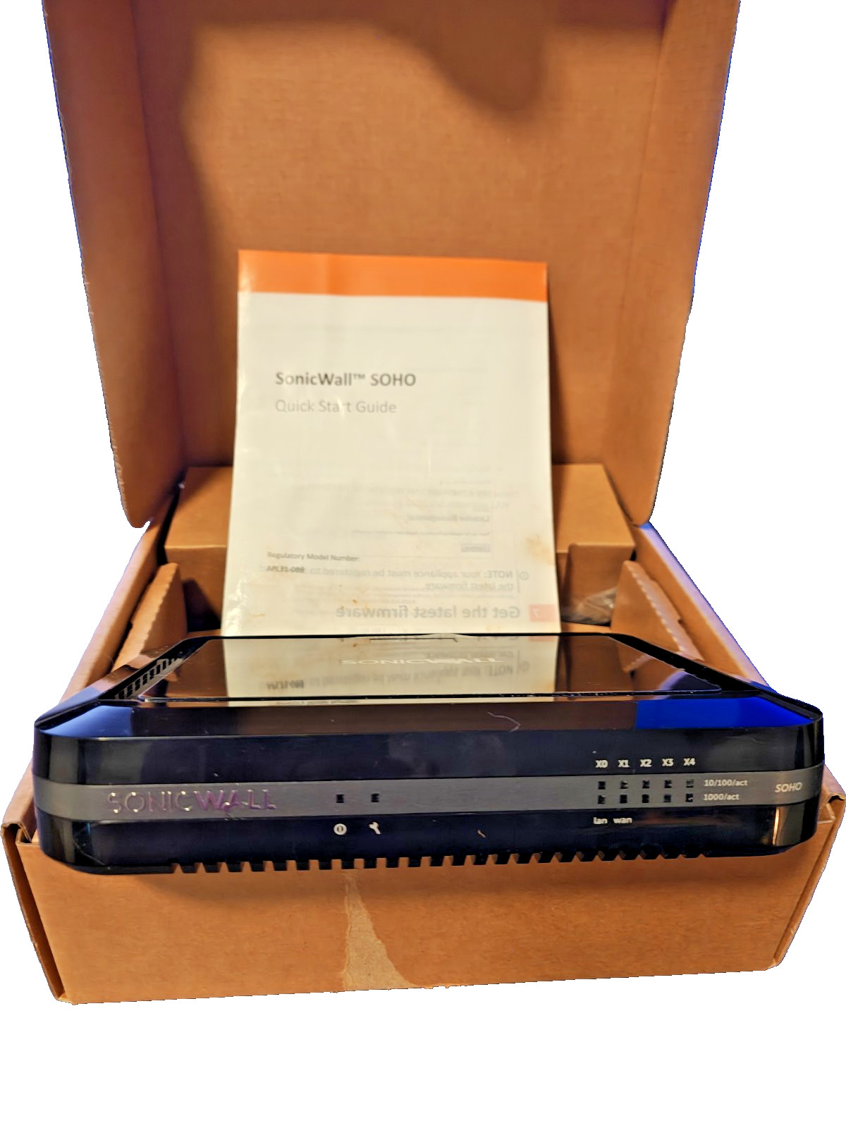SonicWall SOHO with Power Adapter Firewall Router Appliance