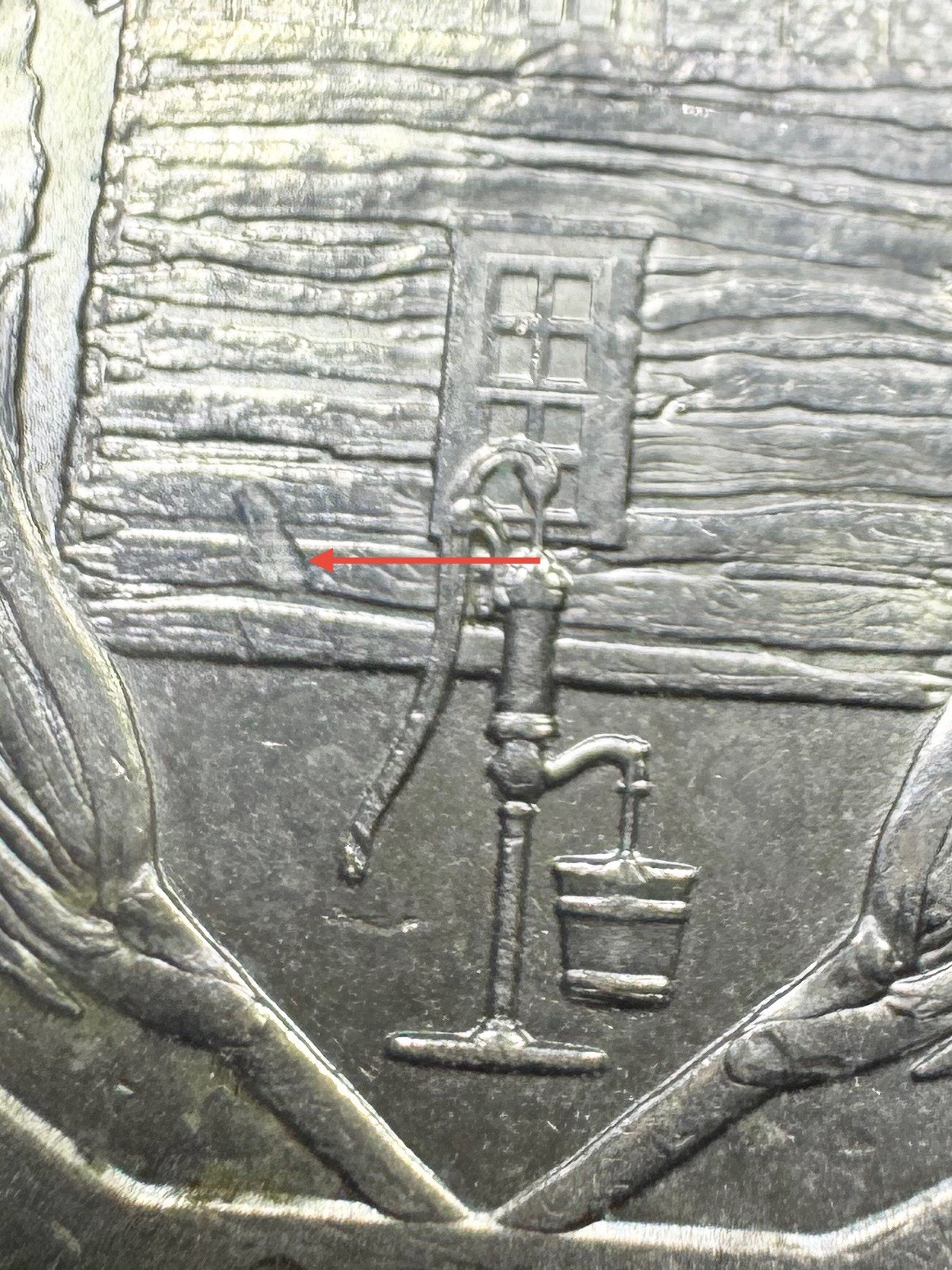 2015 Homestead Nebraska Quarter-STRIKE THROUGH ON REVERSE