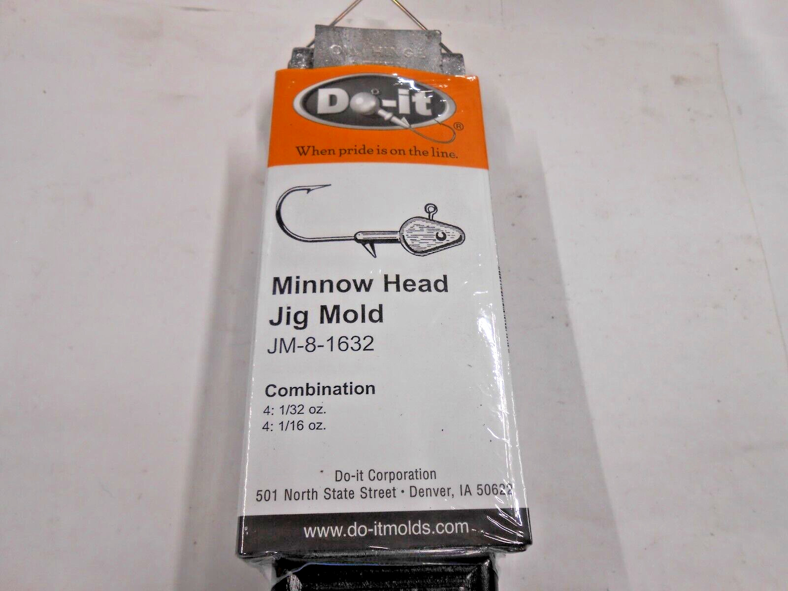 1085 DO-IT Minnow Head Jig Mold 1/32 - 1/16 oz