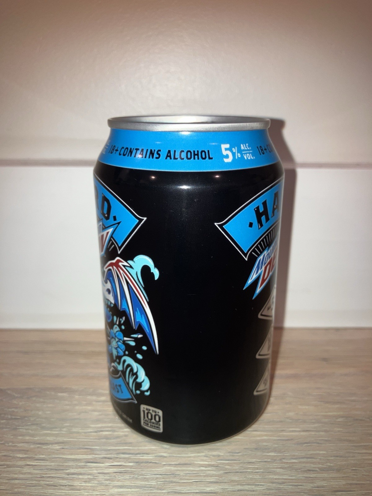 Hard Mountain Dew Beach Blast Philippines Empty Bottom Drained 330ml Can - Rare
