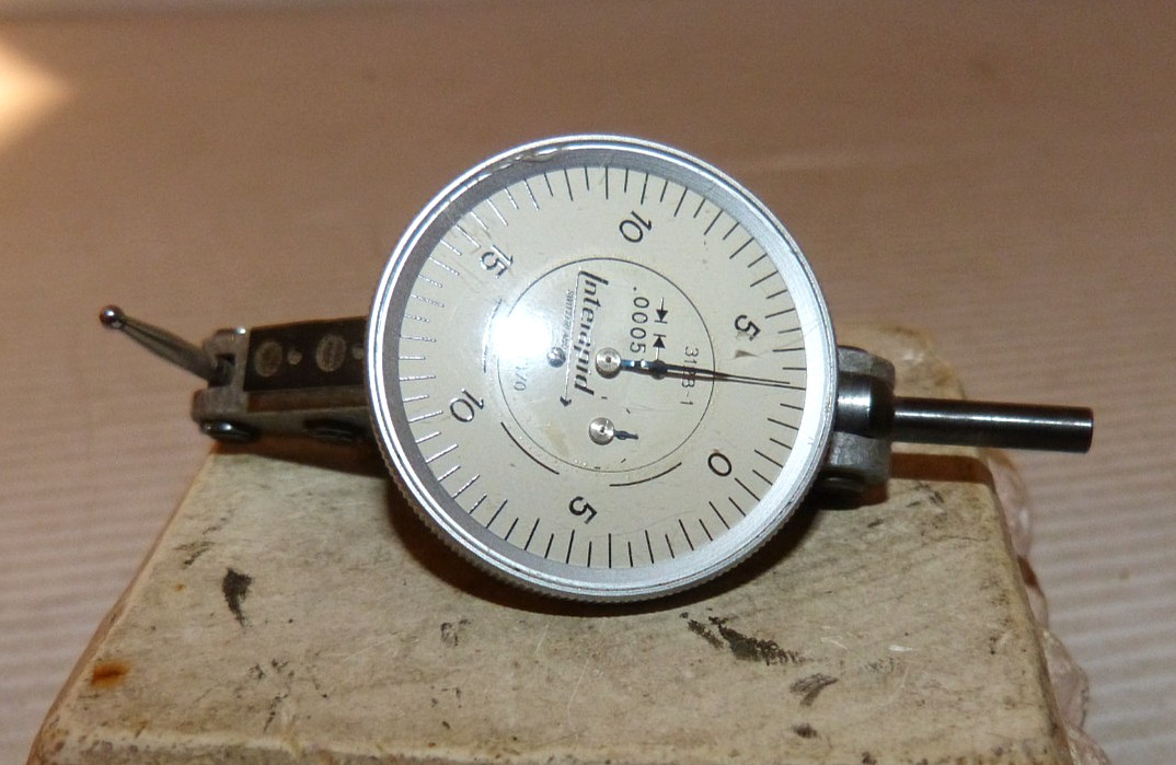 Interapid  No. 312 B1  Dial Test Indicator .0005 " Estate Find !