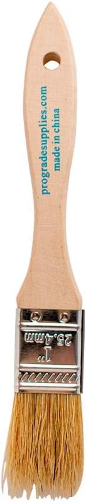 Chip Paint Brushes - 36 Ea 1 Inch Chip Paint Brush Light Brown