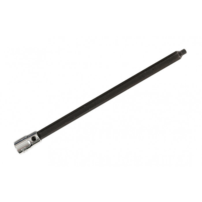 Wiha 77184 Hex 3/8" Drive Bit Socket 6" Long 4.0mm