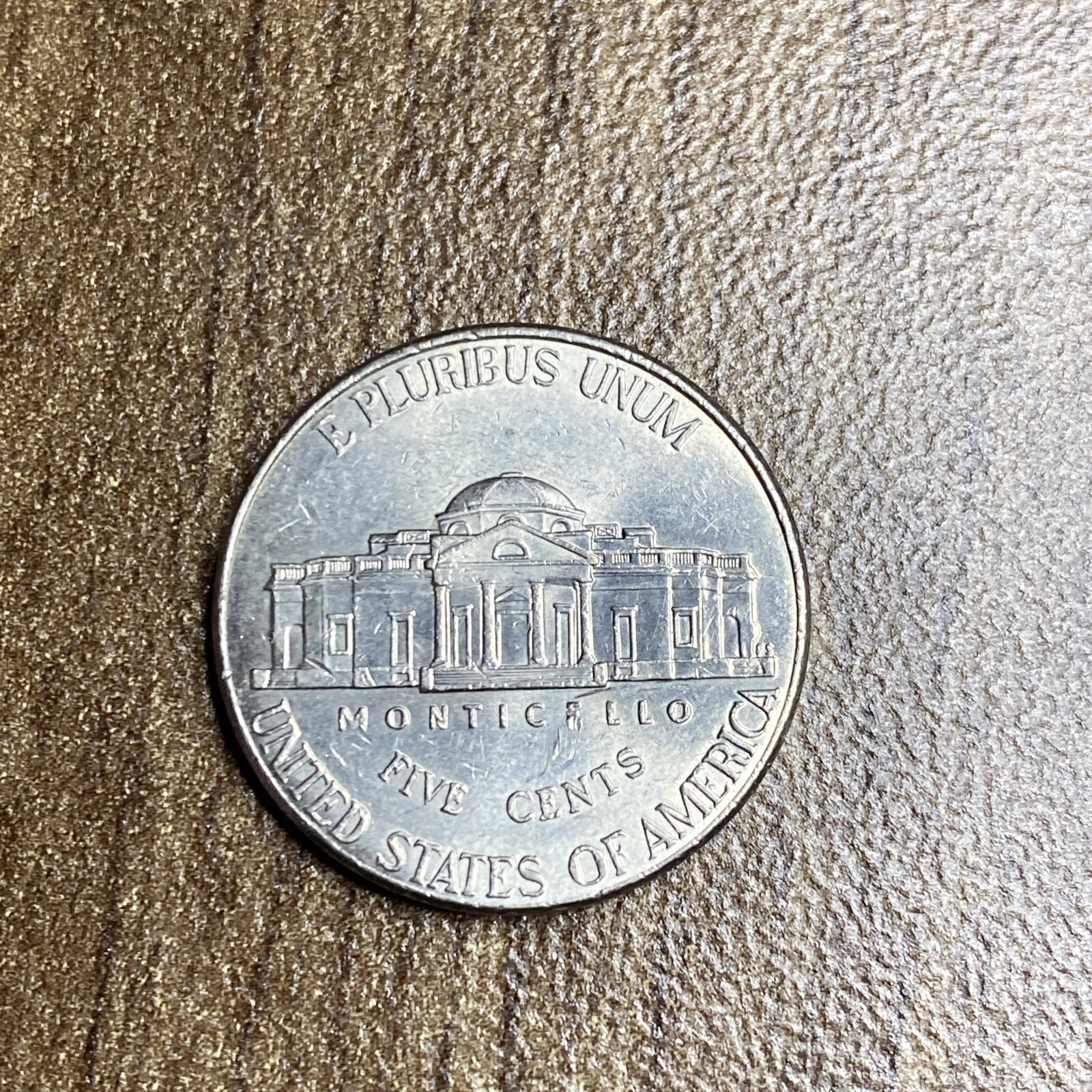 2016-P Jefferson Nickel Multiple Reverse And Obverse Die Chips. Errors. 16A