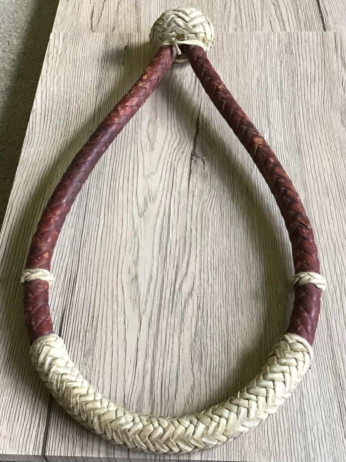 Vintage Rawhide Bosal / Hackamore