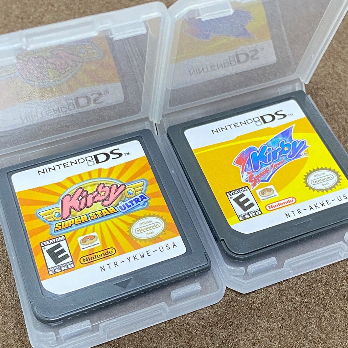 Kirby Squeak Squad / Kirby Super Star Ultra DS Game Card for DS 2DS 3DS NDS NDSI