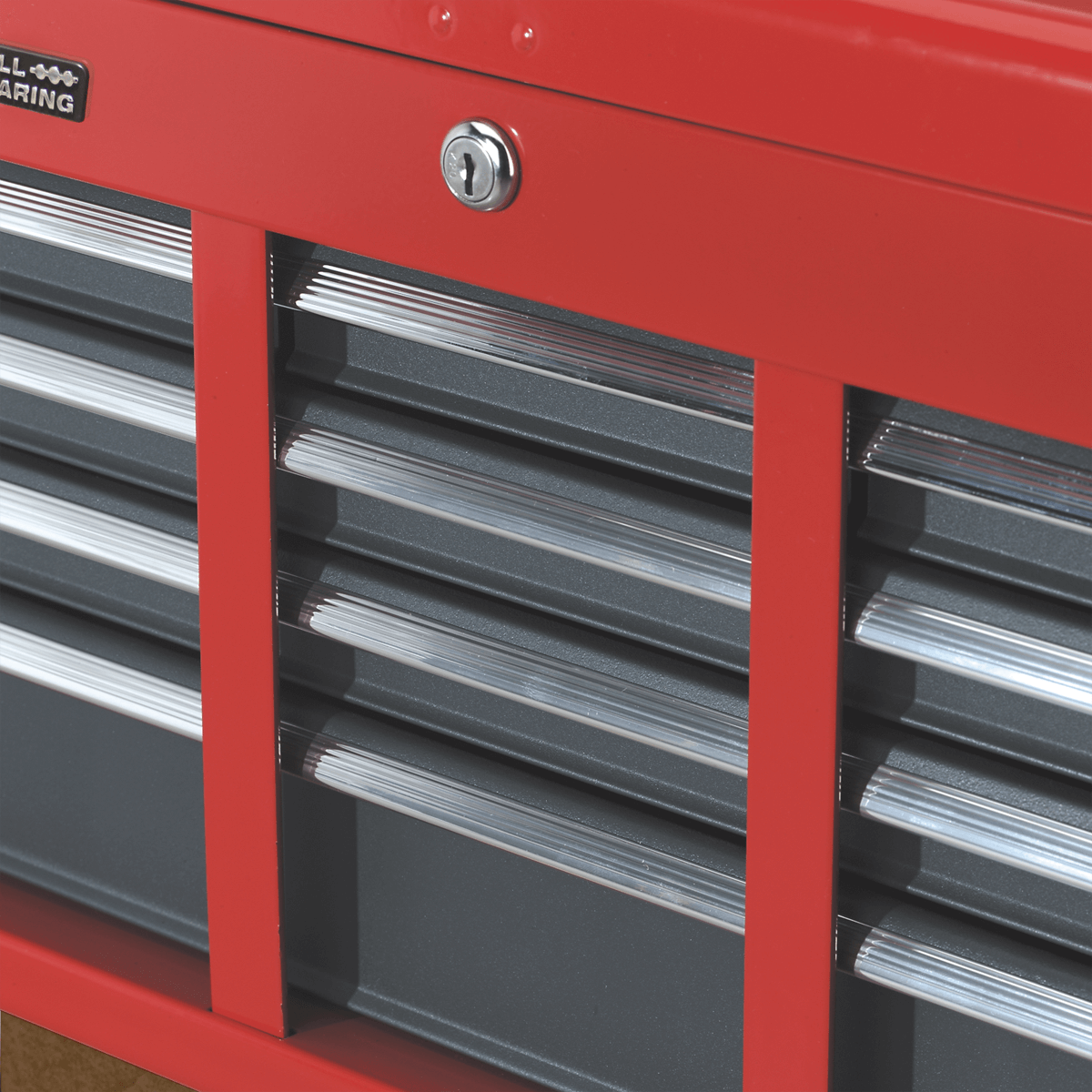 Sealey American Pro 6 Drawer Tool Chest Red / Grey