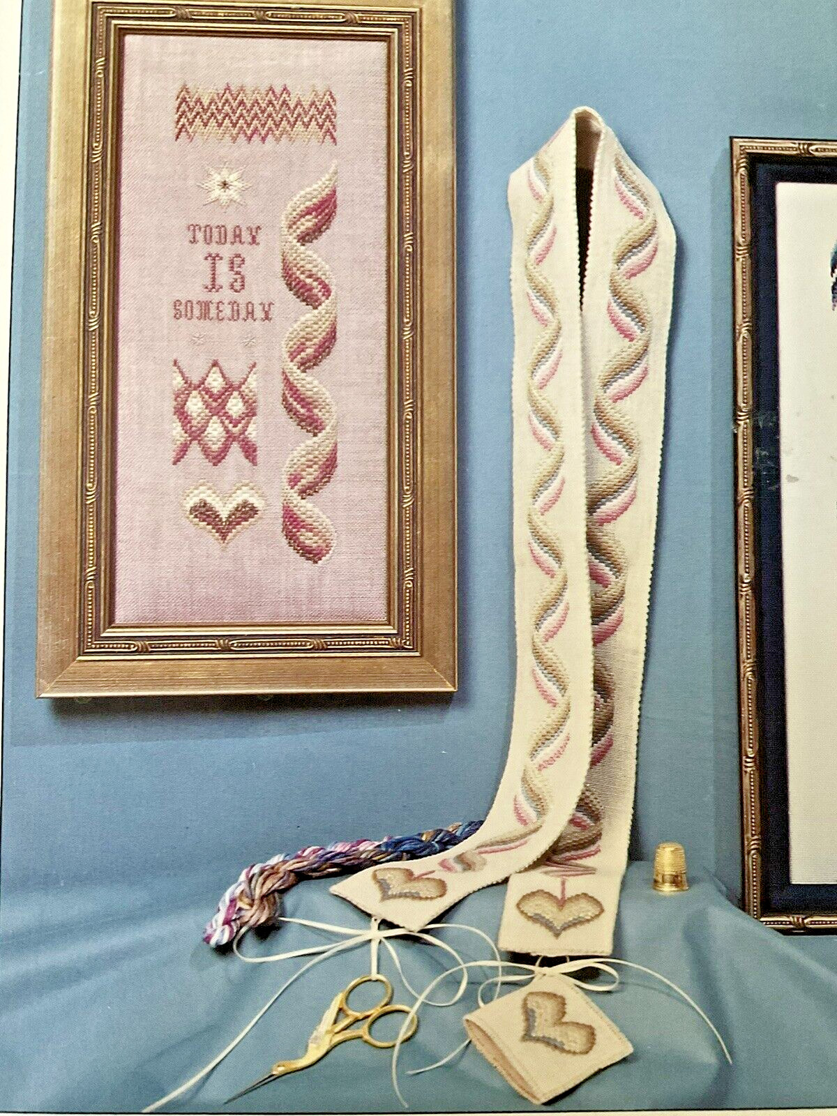 Loretta Spears Needlepoint Chart Adventures Today is Someday OOP Preowned