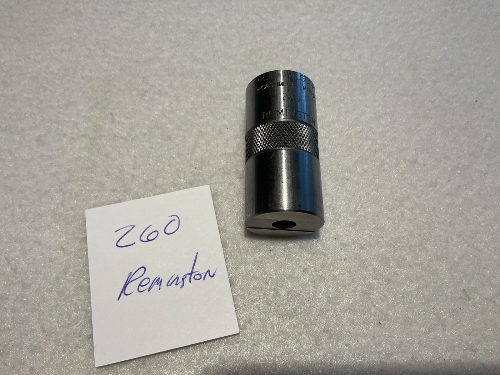 L E Wilson Ammo Checker 260 Remington