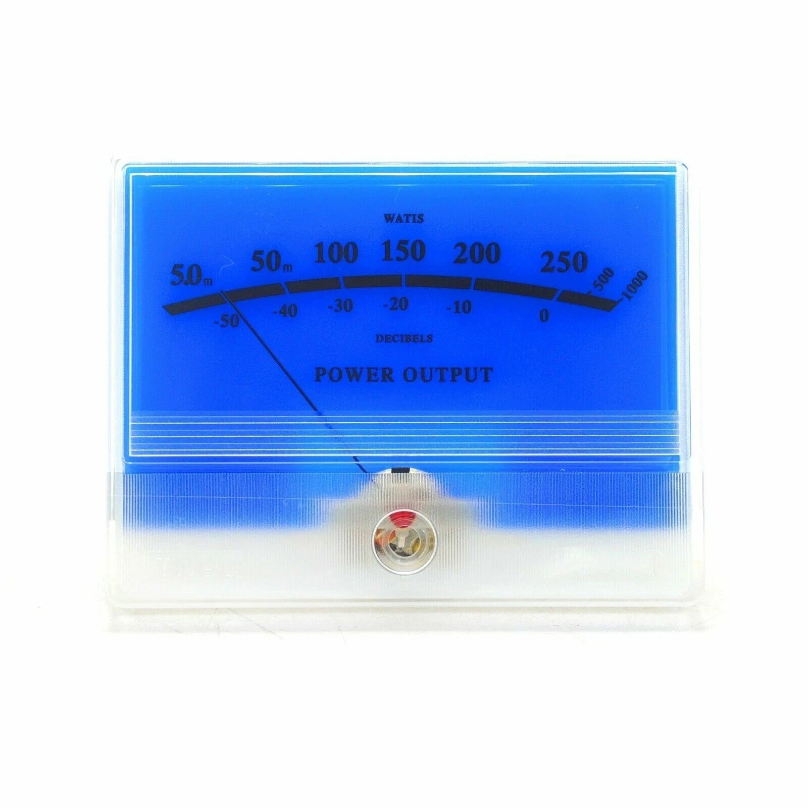 2x McIntosh Classic Blue VU Panel DB Meter Auido Power Amplifier w/ Driver Board