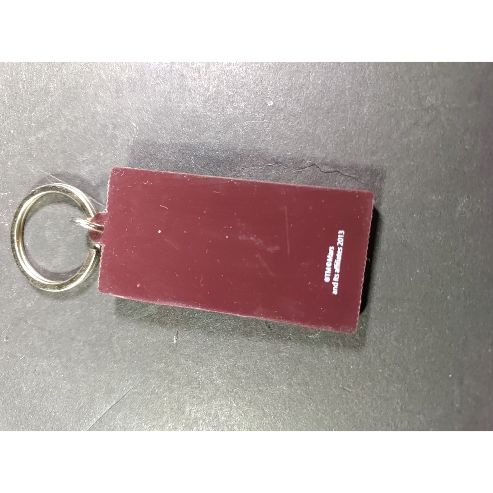 M & M Milk Chocolate Plastic Keychain 2013