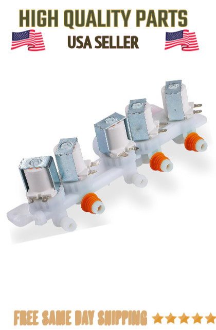 NEW AJU73213301, AP5244606 PS3527446, AJU75152601 Inlet Valve for LG Washers