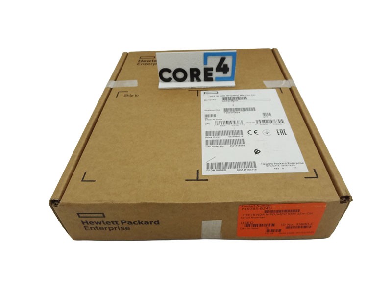 HP P49765-B24 IB NDR/EN MPO/MPO MM 15m Cbl *New Sealed*