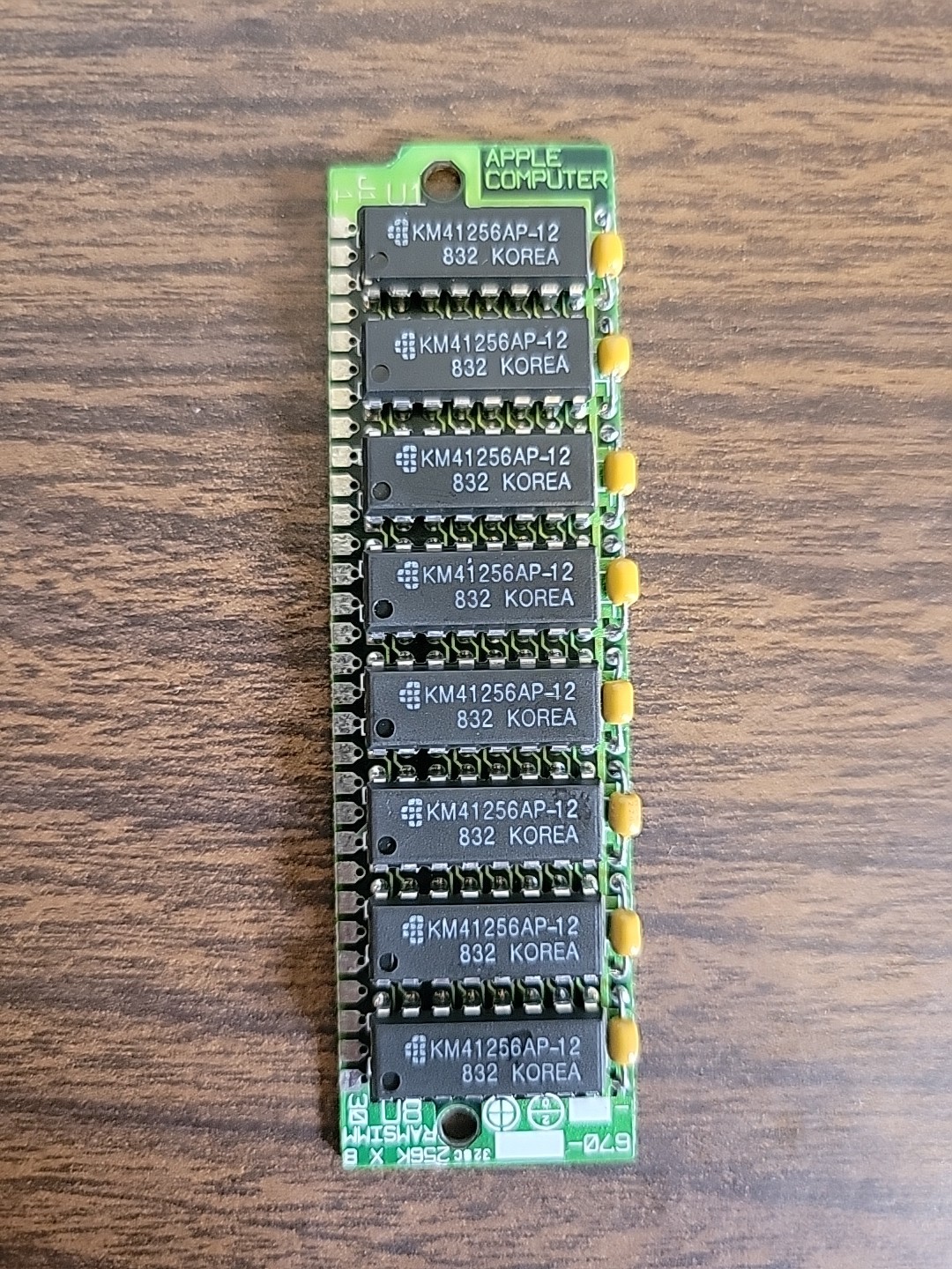 Original Apple 256k x 8 SIMM RAM 30 PIN MEMORY MODULES APPLE IBM VINTAGE