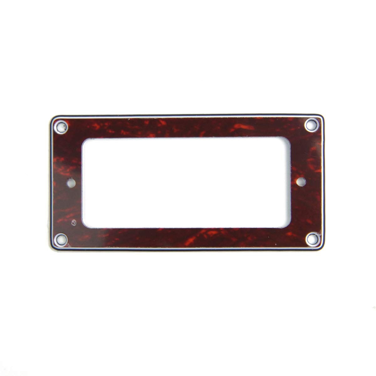 Humbucker to Mini-Humbucker Adapter Pickup Ring, 4ply Tortoise