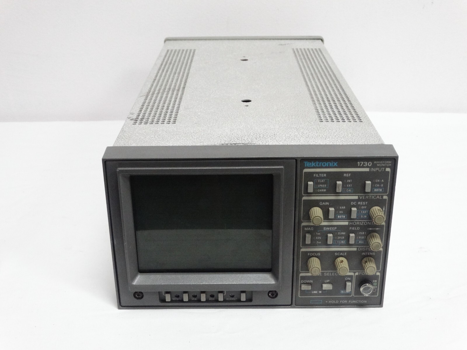 Tektronix Waveform Monitor 1730 - Powers On, But No Trace - Parts Or Repair