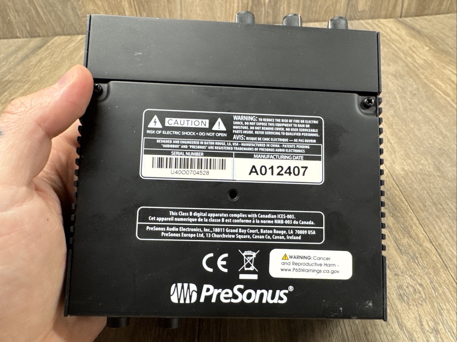 PreSonus AUDIOBOX USB96 USB 96 Audio Interface