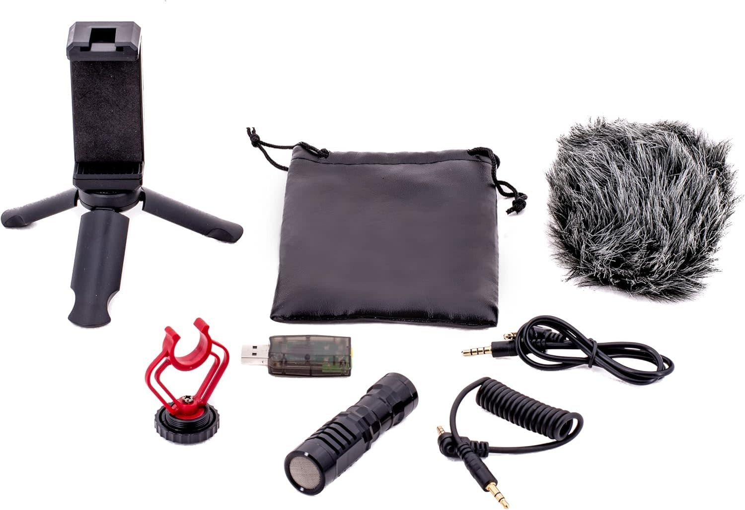 CAD PM3100 PodMaster Run-n-Gun Condenser Shotgun Microphone Recording Pack