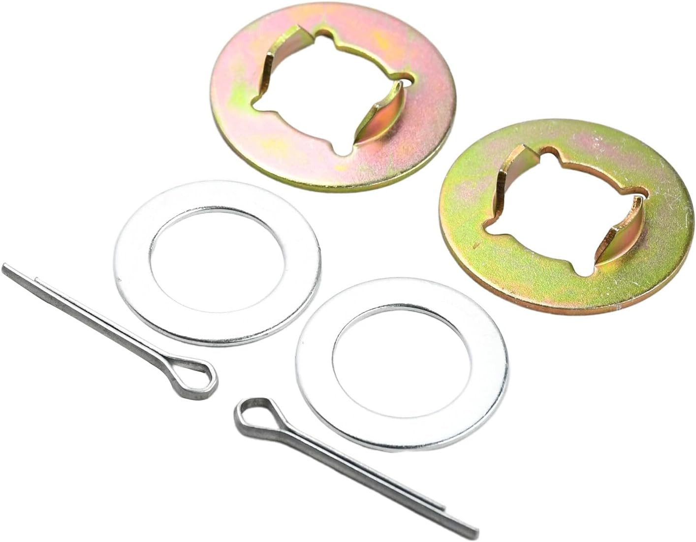Front Wheel Bearing Rebuild Kit with Washers & Cotter Pins for MTD Cub Cadet
