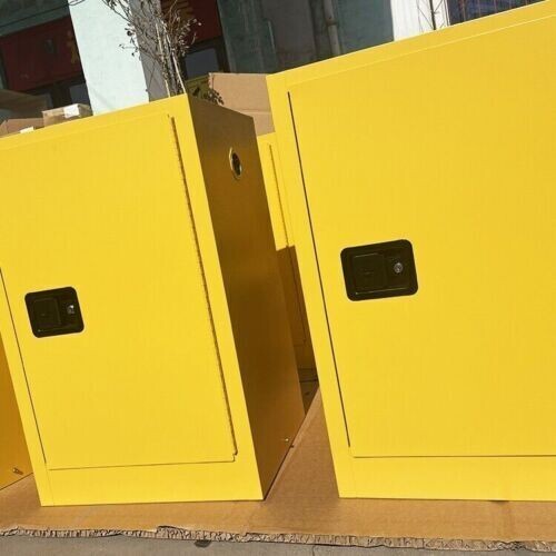 40Gal Flammable Safety Cabinet, Safety Storage Cabinet for Flammable Liquid New