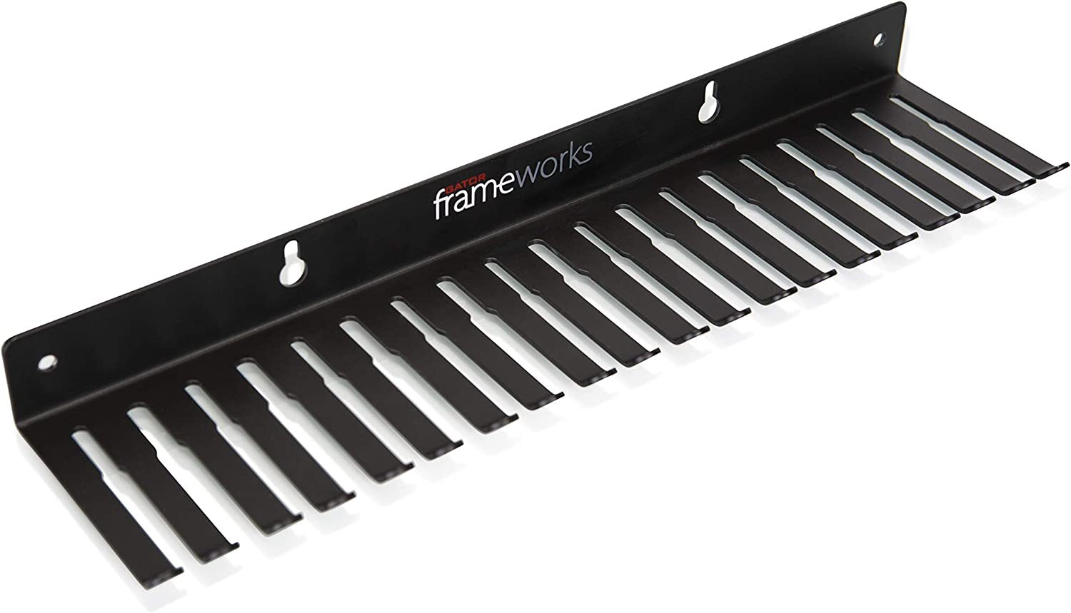 Gator Frameworks Wall Mountable Cable Hanger and Organizer with 19 Cable Slots