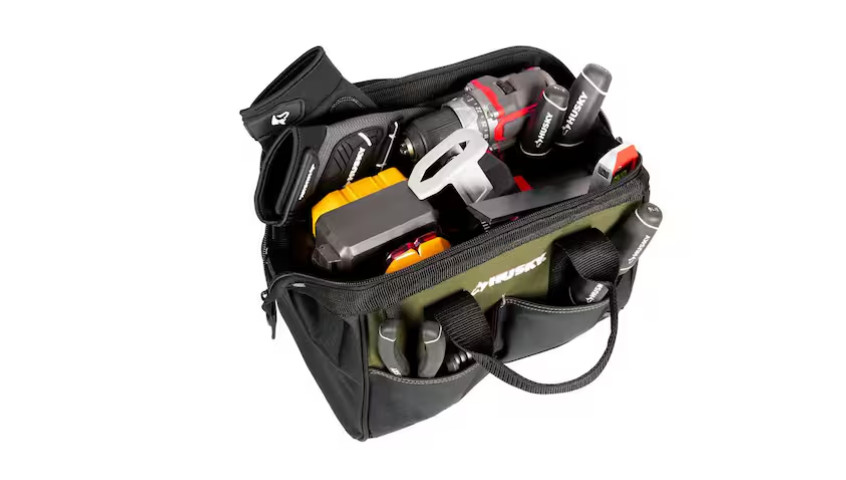 Army Green 12 In. Tool Bag