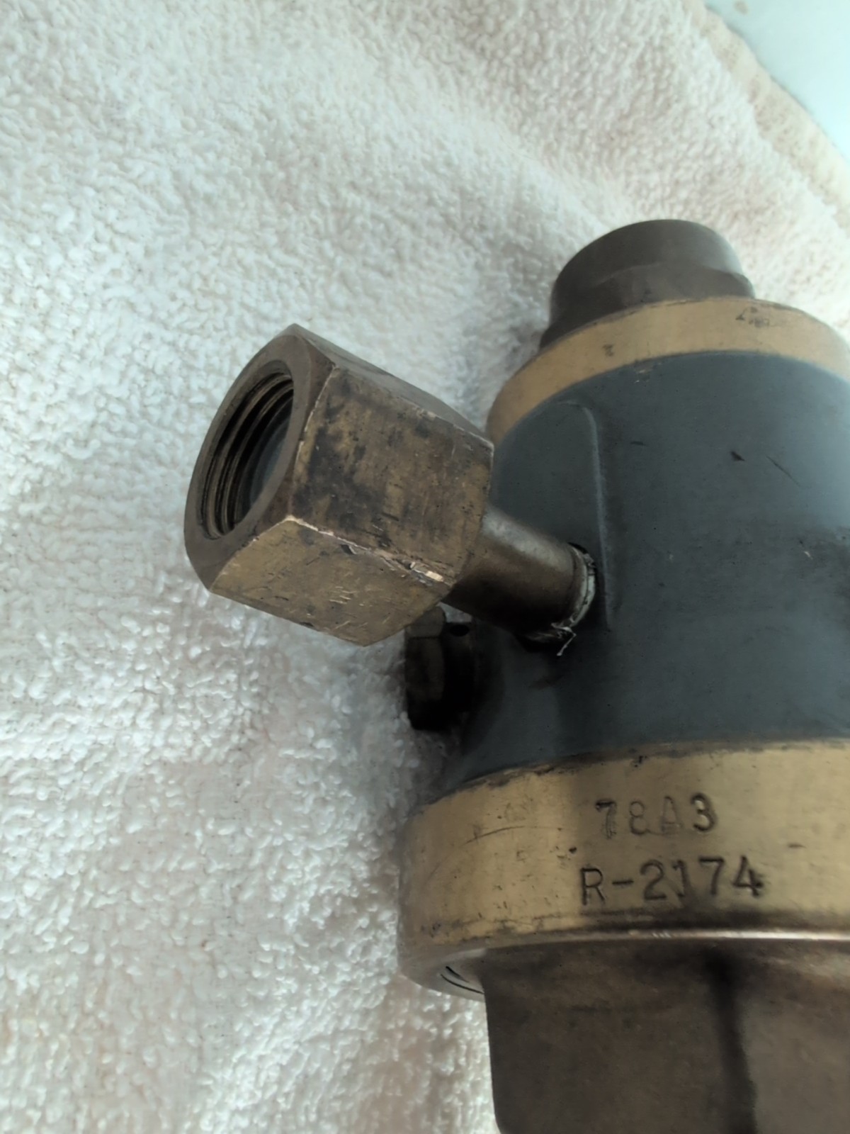 Union Carbide Oxweld CGA-320 Pressure Regulator