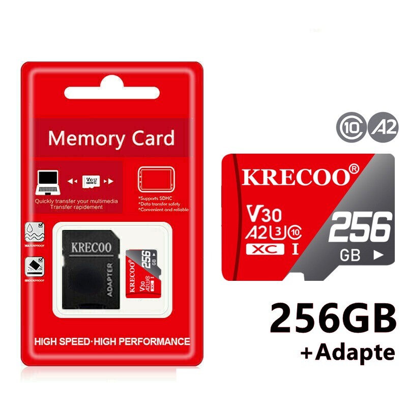 Micro SD Card Ultra Memory 256GB 1TB TF for Phone Tablet Dash Security Camera