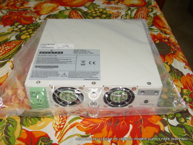 NEW ALCATEL LUCENT PS-120W-DC POWER SUPPLY FREE SHIPPING!
