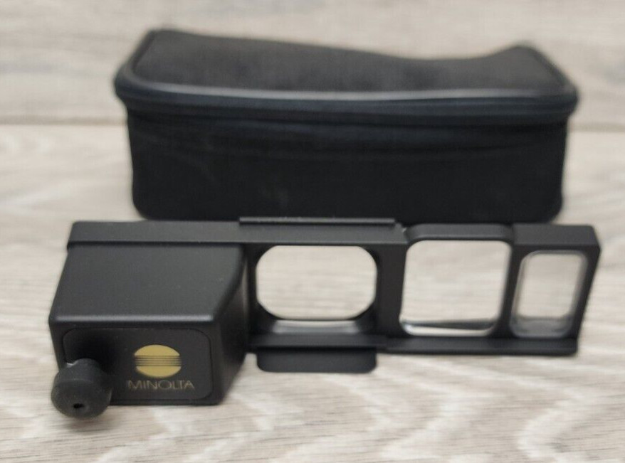 Vintage Minolta Polaroid Spectra F112 Close Up Lens With Case