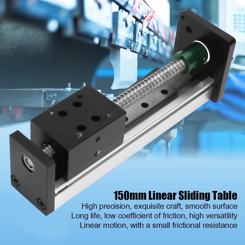 Precision Sliding Table Ball Screw Linear Stage Slide Effective Stroke 150mm BEA