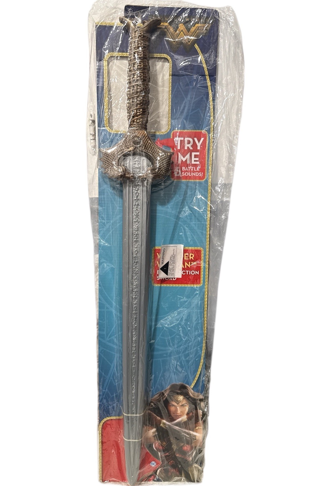 Mattel Wonder Woman Toy Sword Authentic - Costuming or Kids 6 Sounds!