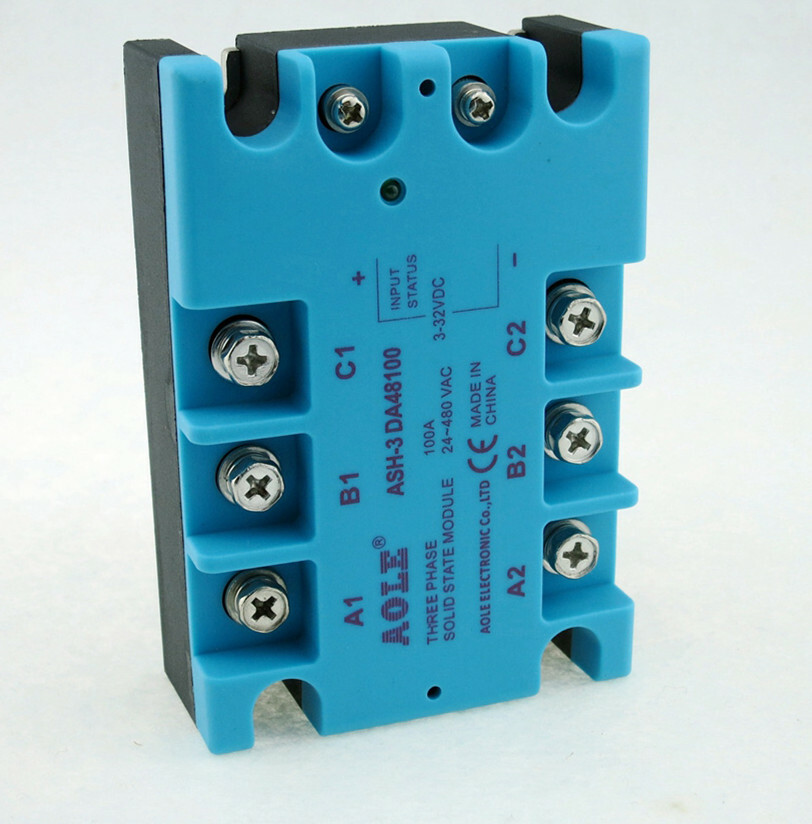 100A three-phase solid state relay TSR-100DA-H DC control AC ASH-3DA48100