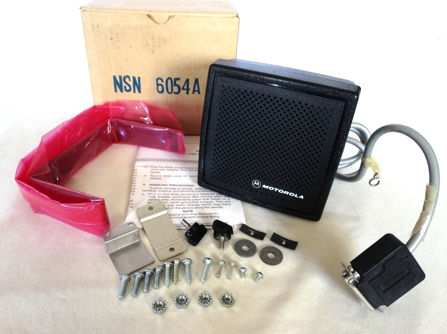 Motorola NSN6054A 12 Watt Audio PA External Speaker