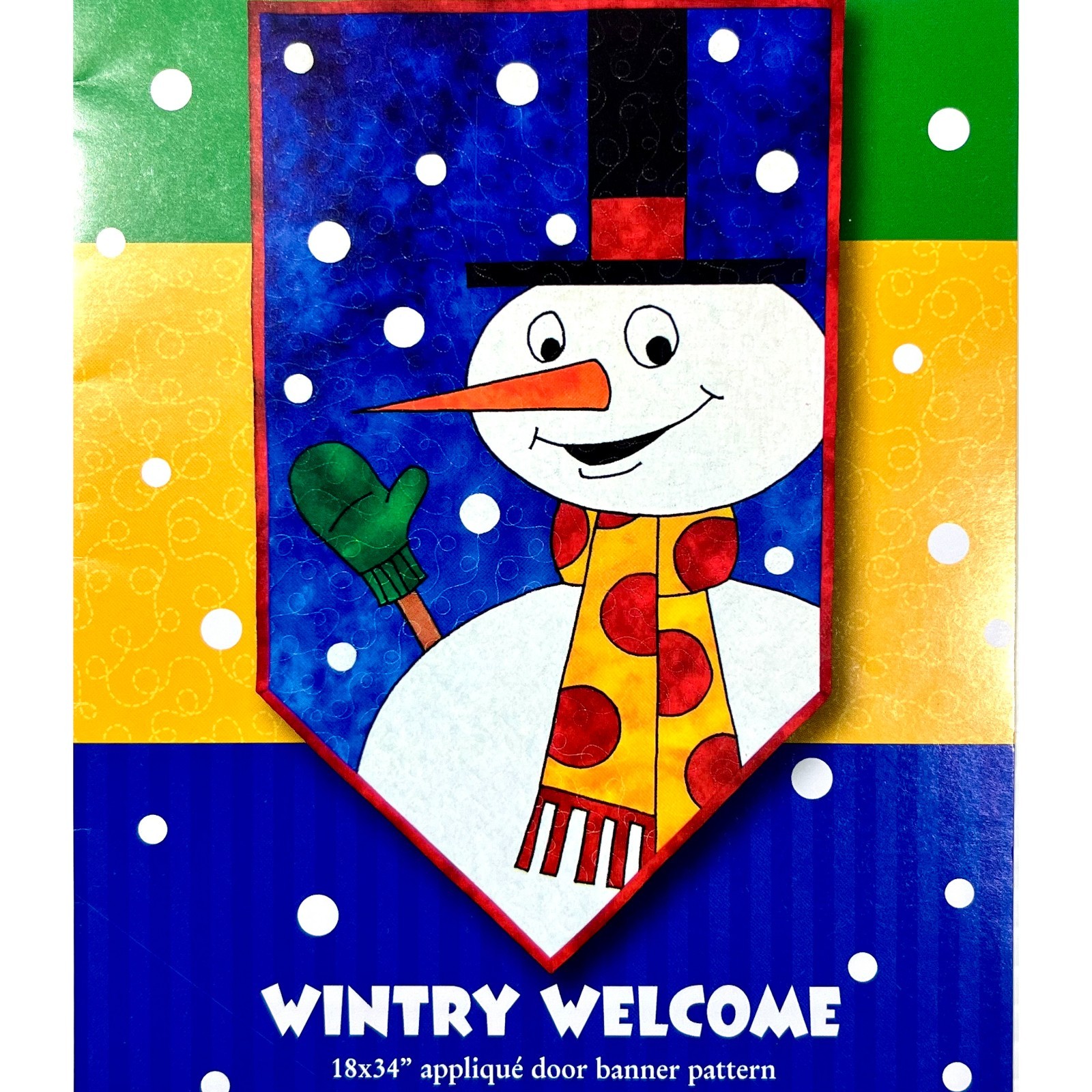 Wintry Welcome Door Banner Quilt PATTERN #10114 by Patrick Lose Studios, 2008
