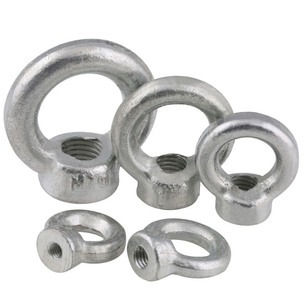 Clear zinc Plated Lifting Nuts Lifting Eye Nut M6 M8 M10 M12 M14M16