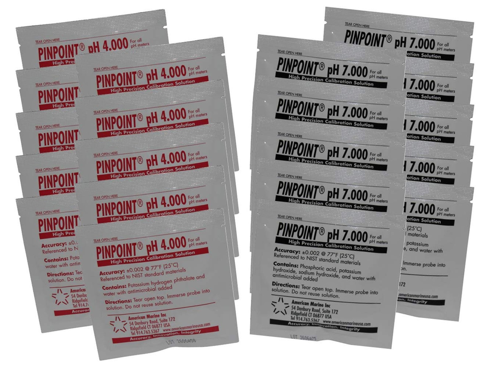Pinpoint® High-Precision 4.000 & 7.000 pH Calibration Fluids Kit (pH Buffer
